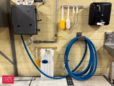 Shepard Brothers Sanitizing Foaming Station with Hose and Sprayer - Rigging Fee: $250