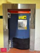 Swinging Door with Window: 7’ x 4’ - Rigging Fee: $1,700