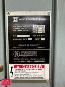 Square D, Model: 6 MCC Horizontal Power 600 Amp, Vertical Power 600 Amp with (9) Disconnects