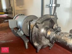 Fristam Centrifugal Pump, Model: FPX1741-205, S/N: FPX17410604112 with Baldor 5 HP 1,750 RPM Motor