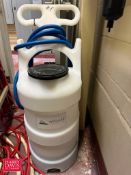 Wesmar Poly Portable Sanitizing Foaming Station with Hose and Nozzle - Rigging Fee: $40