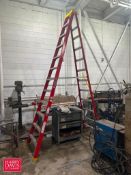 12' Fiberglass Ladder - Rigging Fee: $50