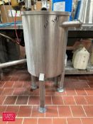 25 Gallon S/S Tank - Rigging Fee: $250