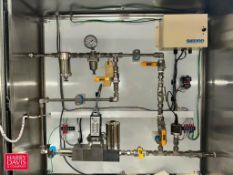 Sierra Instruments S/S Flow Meter, Model: 840H-4-OVI-SV1-D-V4-S4-MP, SN: C30285 with Valves and