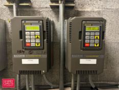 (2) Baldor 7.5 HP Variable-Frequency Drives - Rigging Fee: $150