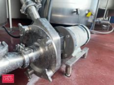 Fristam Centrifugal Pump, Model: FPX1741-205, S/N: FPX17410604111 with Baldor 5 HP 1,750 RPM Motor