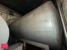 4,000 Gallon Insulated Horizontal Tank with Sensor and Gauge (Air Value Not Included)