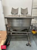 S/S Can Dump Hopper - Rigging Fee: $400