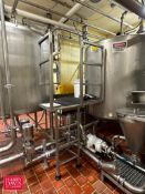 S/S Framed Platform with Handrail and Ladder: 7' x 6' - Rigging Fee: $2,000