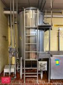 Walker 500 Gallon S/S Tank, S/N: SPG-45576 - Rigging Fee: $500