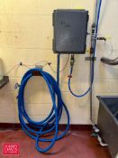 Shepard Brothers Sanitizing Foaming Station with Hose and Nozzle - Rigging Fee: $250