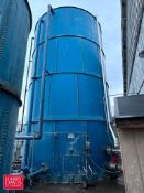 Columbian 63,000 Gallon Steel Vertical Tank: 18' x 32' with Valves and (2) Pumps