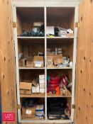 Valves, Gaskets, Bearings, Lockout Equipment, Parker Solenoid Coils and Cabinets - Rigging Fee: $150