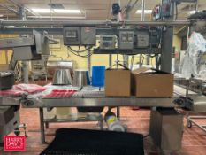 GSE S/S Digital Scale with S/S Framed Plastic Chain Conveyor: 23' x 10