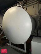 2,000 Gallon Insulated S/S Horizontal Tank with S/S Air Valve, Gauge and Sensor