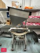 Portable S/S Feeder with Product Conveyor and Drive - Rigging Fee: $400