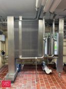 APV 2-Zone S/S Plate Heat Exchanger, Model: CR5MANUAL, S/N: 20446 - Rigging Fee: $1,500