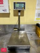 UWE S/S Platform Scale, Model: BM-30 30 kg Capacity: 17