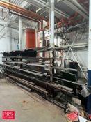Assorted Steel Tubing and Flat Stock with Rack and Conveyor Components - Rigging Fee: $1,000