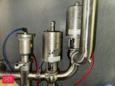 (2) 2015 Alfa Laval S/S Air Valves, Model: Unique 7000 - Rigging Fee: $100