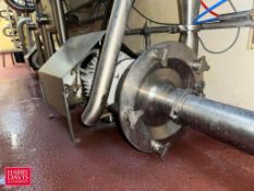 Fristam Centrifugal Pump, Model: FPX3451-250, S/N: FPX34511005089 with Baldor 10 HP 1,760 RPM Motor