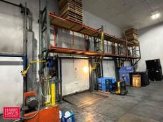 Section: Pallet Racks: 16' x 13' - Rigging Fee: $1,000