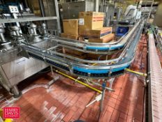 30'+ S/S Dual Lane and Single Lane S/S Product Conveyor with 3.25