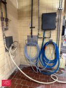 Shepard Brothers Sanitizing Framing Station with Hose, Nozzle and Hose Station with Sprayer