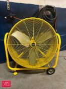 (2) Dayton Portable Floor Fans - Rigging Fee: $100