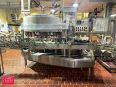 Federal 26-Valve Filler with 8-Head Capper, Model: 2114GWSS6/268R1174 with Cap Feeder and Controls