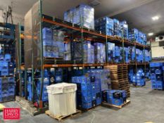 Sections: 3-Deep Pallet Racking: 16' x 8' - Rigging Fee: $2,000