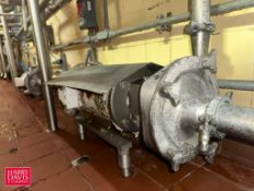 Fristam Centrifugal Pump, Model: FPX1741-205, S/N: FPX17411506250 with Baldor 5 HP 1,750 RPM Motor