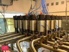 (29) S/S Air Valves with Control Tops in Manifold - Rigging Fee: $1,500