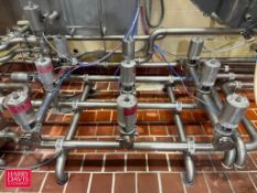 Tri-Clover S/S Air Valves in Manifold - Rigging Fee: $150