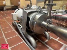 Centrifugal Pump with Baldor 5 HP 1,750 RPM Motor: Mounted on S/S Base - Rigging Fee: $150