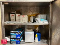 S/S Wall-Mounted Cabinet with Contents - Rigging Fee: $150