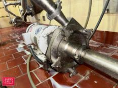 Fristam Centrifugal Pump, Model: FPX1741-205, S/N: FPX174199669 with Baldor 5 HP 1,750 RPM Motor