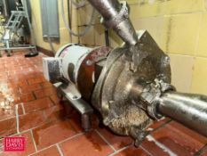 Fristam Centrifugal Pump, Model: FPX1741-205, S/N: FPX174199670 with Baldor 5 HP 1,750 RPM Motor