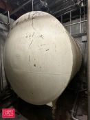 1,800 Gallon Horizontal S/S Tank with Vertical Agitation, Sensor and Gauge - Rigging Fee: $6,000