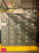 Square D, Model: 6 MCC Horizontal Power 600 Amp, Vertical Power 600 Amp with (26) Disconnects