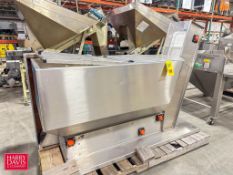 Ronchi S/S Dump Hopper with Inclined Conveyor, S/N: 3128: 91