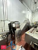 OHLSON S/S Frame Bucket Elevator with Dayton Speed Control and Buckets, 15” x 7