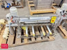 S/S Auger Feed with Siemens Motor - Rigging Fee: $100