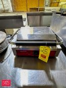 Avantco Single Panini Grill, Model: SG-811EB - Rigging Fee: $50