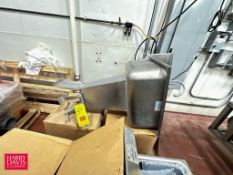 Sani-Lav S/S Wash Sink with Foot Controls (Location: Lakewood, NJ) - Rigging Fee: $125