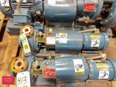 Dean Centrifugal Pump with 1.5 HP Motor - Rigging Fee: $100