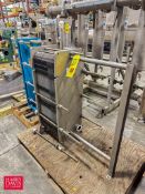 Alfa Laval S/S Plate Heat Exchanger, Model: MC with Snap in Gaskets - Rigging Fee: $100