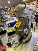 Hobart Mixer, Model: C-100 with S/S Bowl, Wisk, Dough Hook and Paddle - Rigging Fee: $200