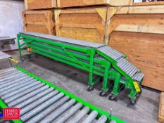 Expandable Roller Conveyor: 40' Length x 18.75