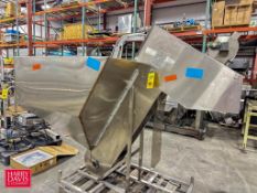 S/S Dump Hopper with Inclined Power Conveyor: 57